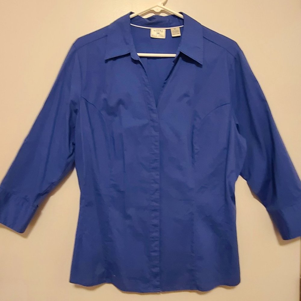 Lee Riders Easy Care Ladies Blouse Size XL
